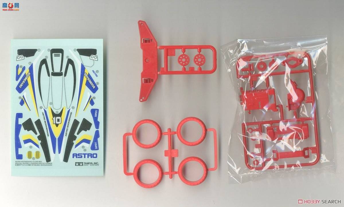 �﹬ ������ 95274 ��������4WD Astro-Boomerang Clear Red Special(����1�͵���)