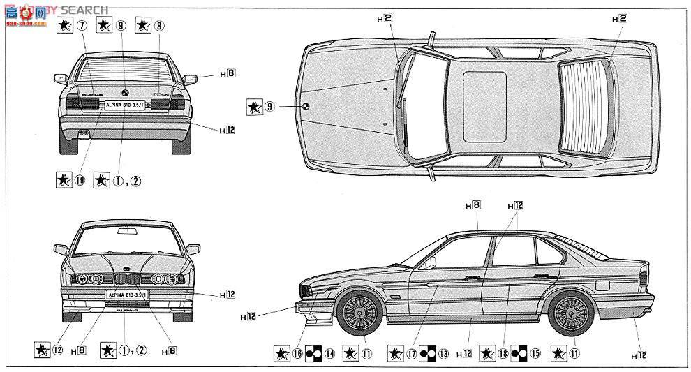 ʿ ܳ ORS58 122052 BMW535 ALPINA B10-3.51