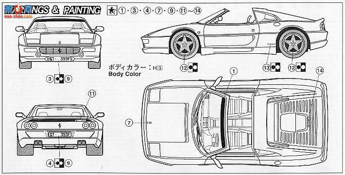ʿ ܳ ORS71 122892 F355GTS