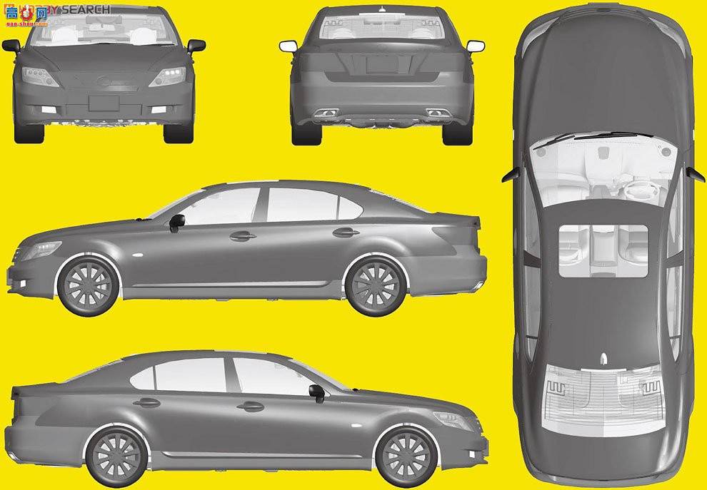 ��ʿ�� �ܳ� ID7 038797 �����׿���˹LS600hL 2010��