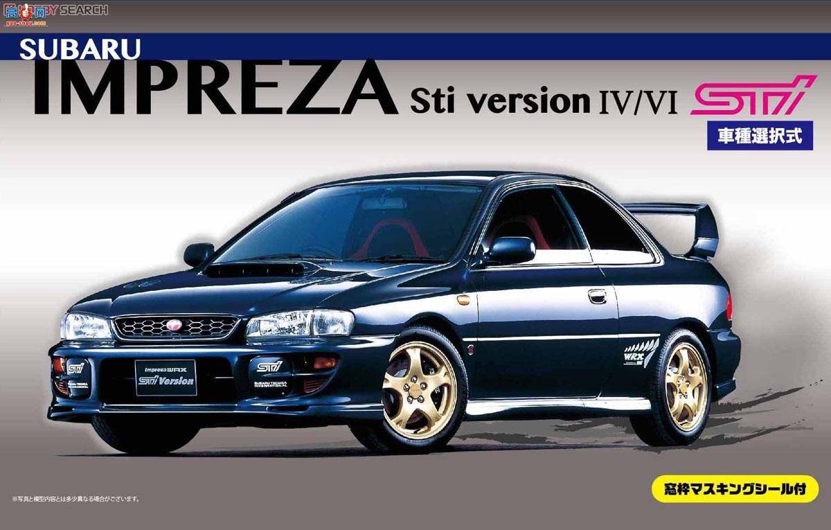 ��ʿ�� �ܳ� ID99 039398 Subaru Impreza Sti�汾IV/VI