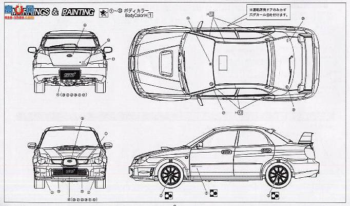 ʿ ܳ OID124 03686 ˹³WRX Sti specC