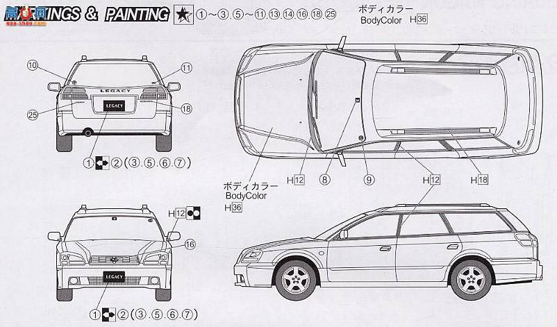 ʿ г IDSP 035796 ˹³Legacy Touring Wagon