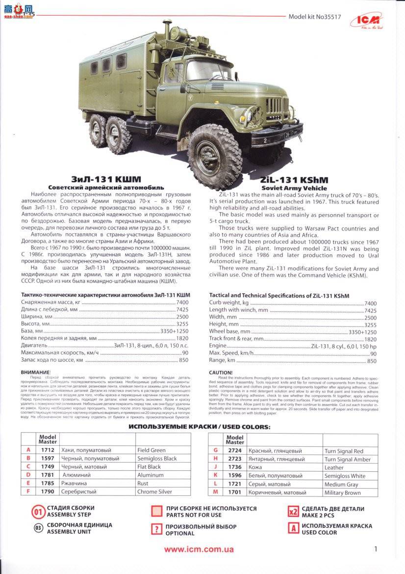 ICM  35901 ZiL-131KShM жŵ1վ