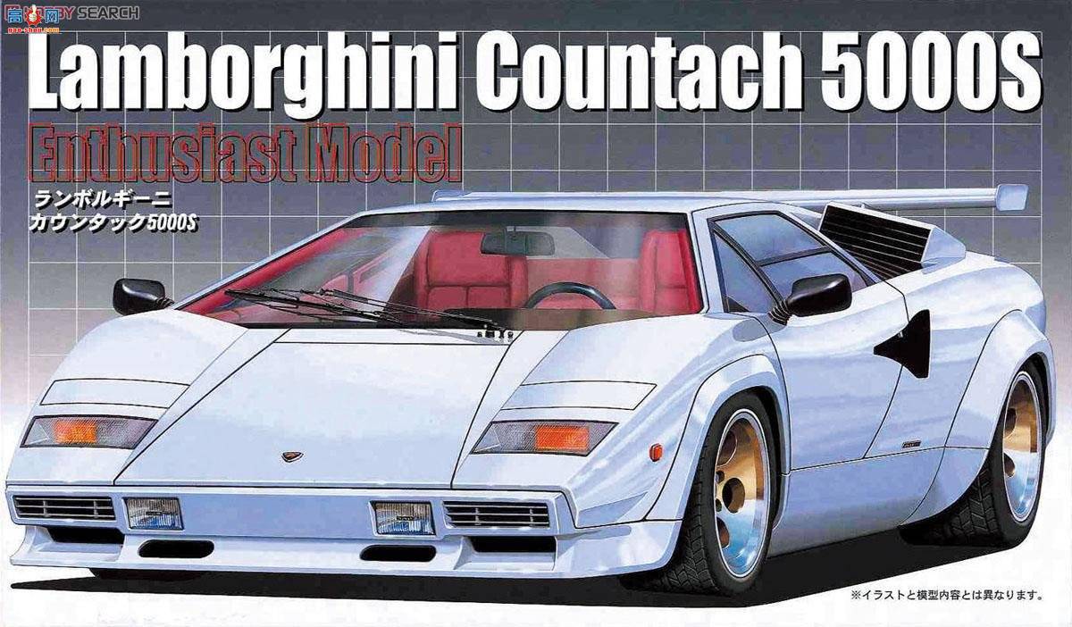 ��ʿ�� �ܳ� EM17 082837 Countach 5000S