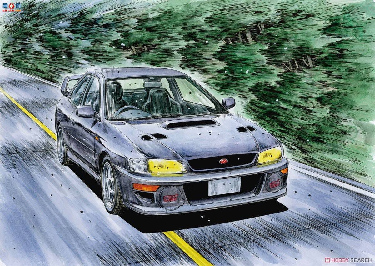 ��ʿ�� ͷ����D 18 183664 Impressa WRX TypeR��ԭ�غ�
