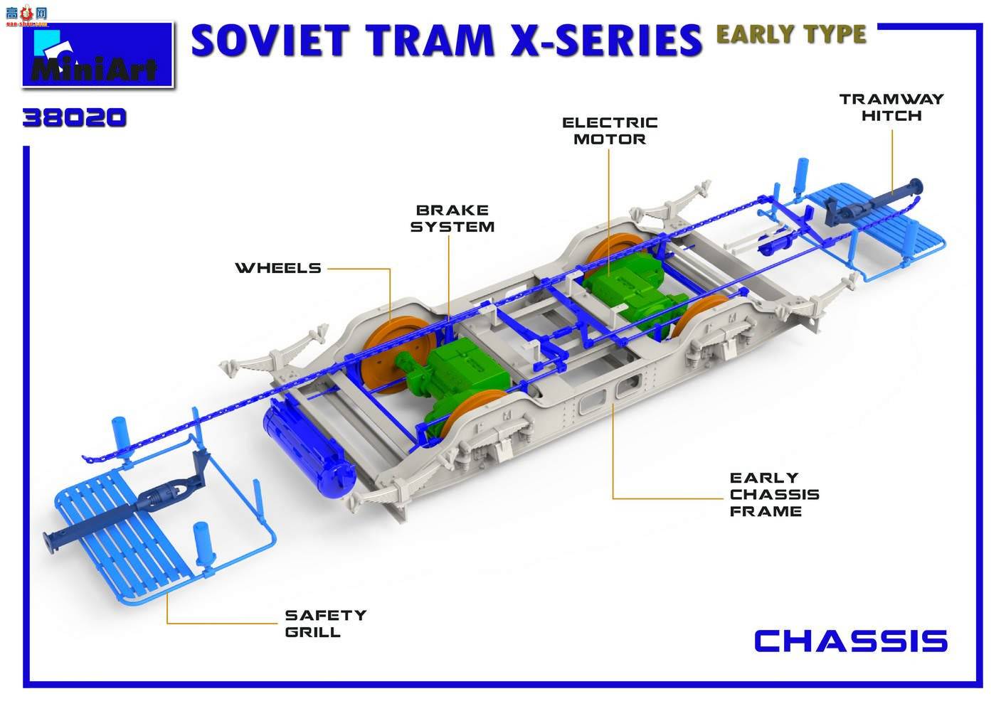 MiniArt �糵 38020 ���� Xϵ�е糵 ������
