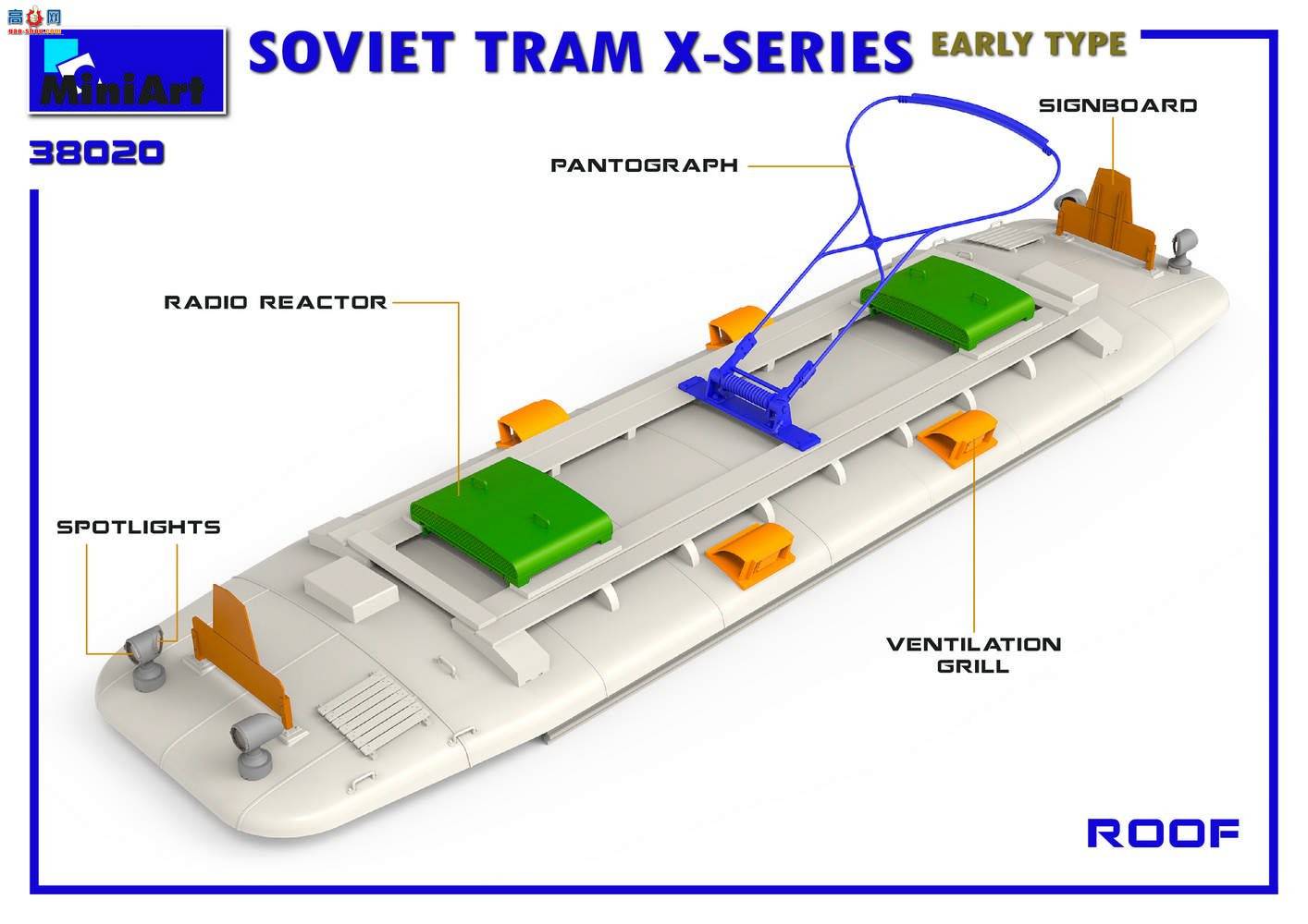 MiniArt �糵 38020 ���� Xϵ�е糵 ������