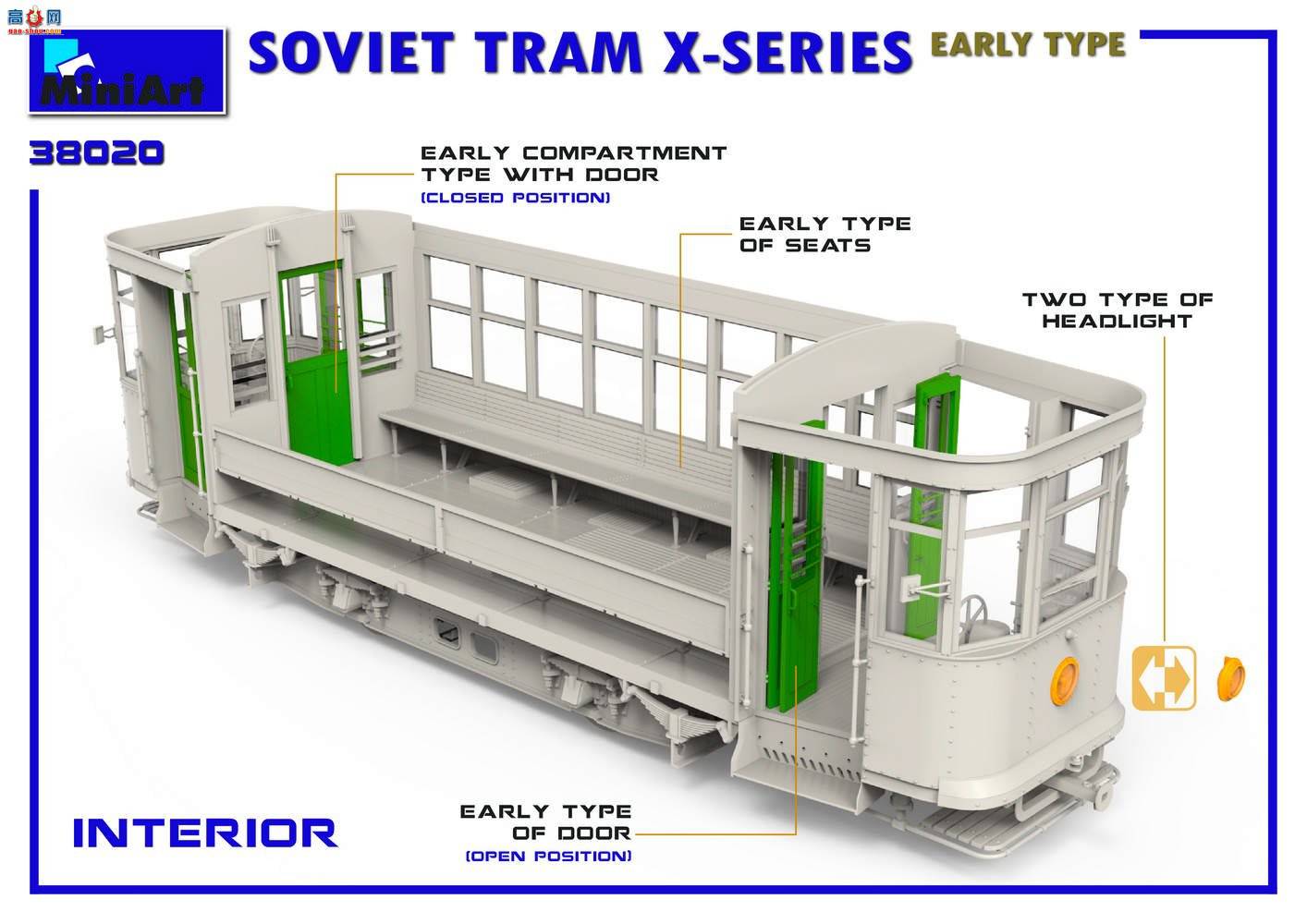 MiniArt �糵 38020 ���� Xϵ�е糵 ������