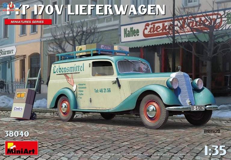 MiniArt �γ� 38040 Typ 170V Lieferwagen �ͻ�С����