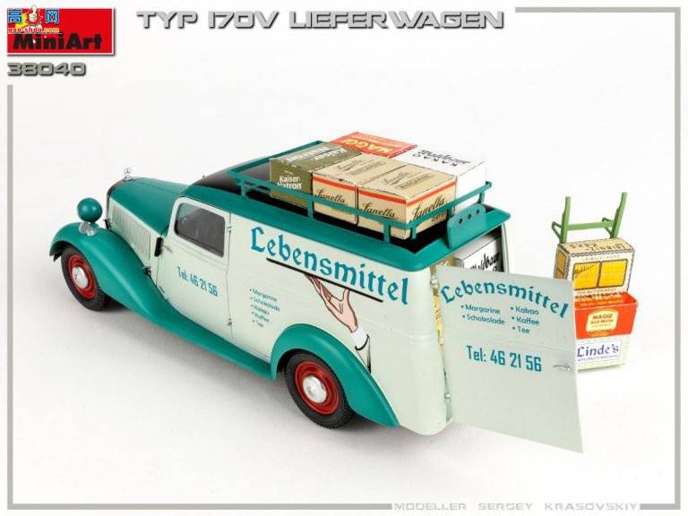 MiniArt �γ� 38040 Typ 170V Lieferwagen �ͻ�С����