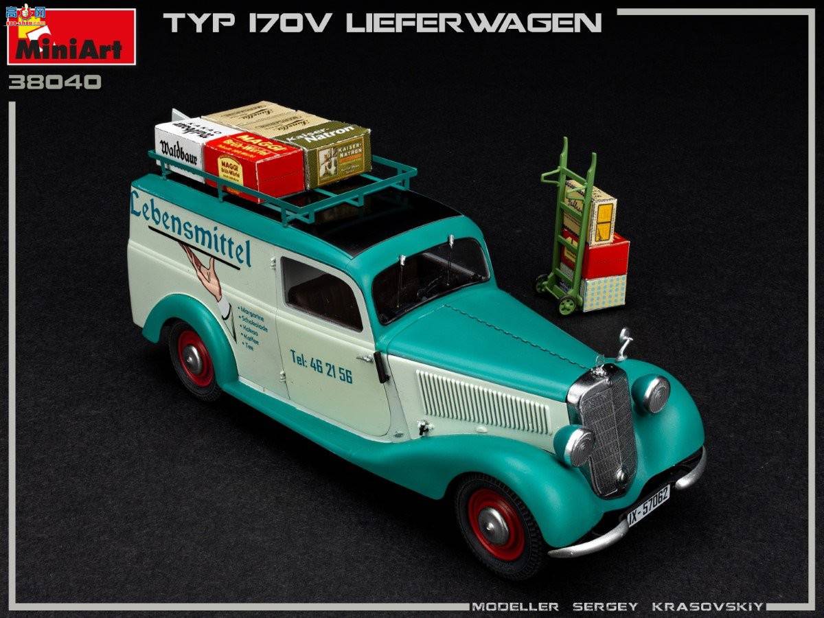MiniArt �γ� 38040 Typ 170V Lieferwagen �ͻ�С����