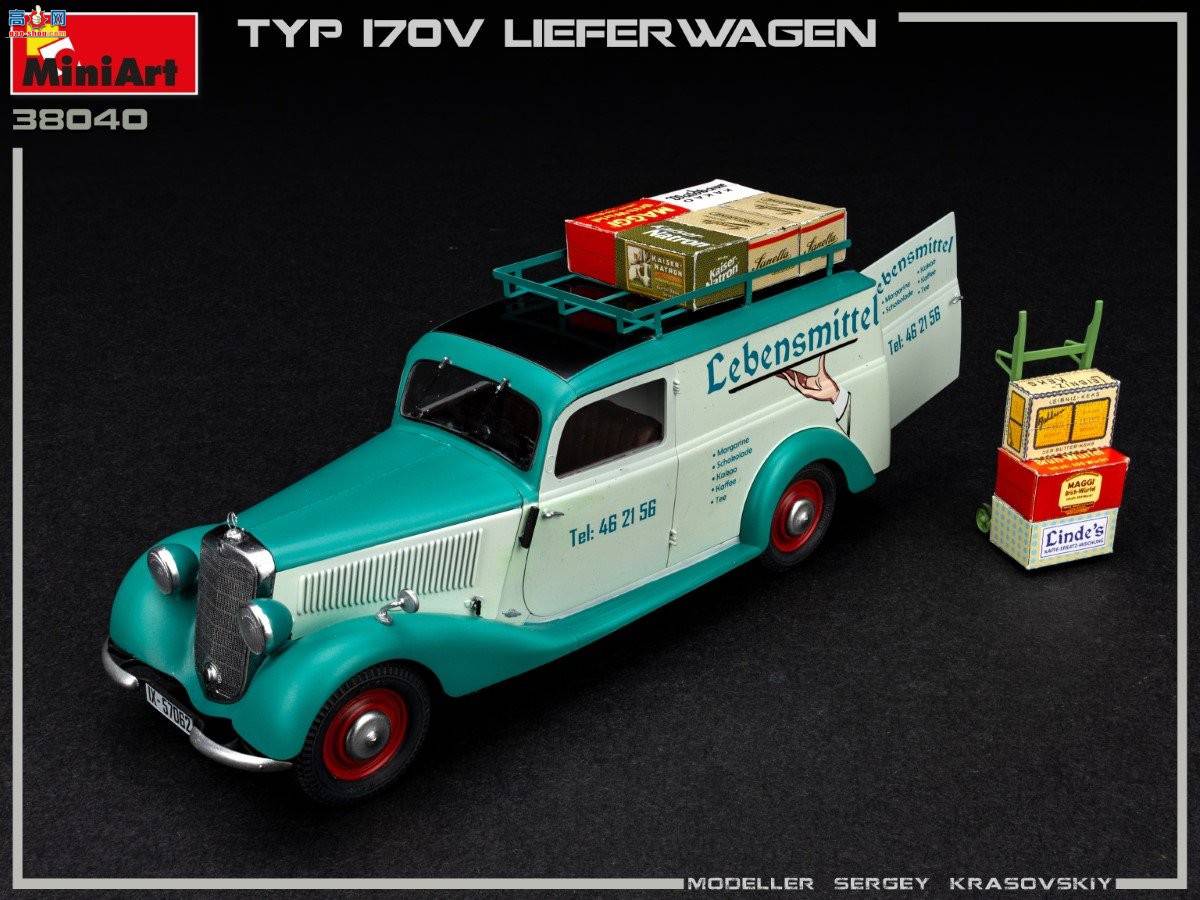 MiniArt �γ� 38040 Typ 170V Lieferwagen �ͻ�С����