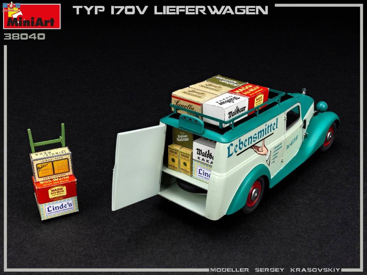 MiniArt �γ� 38040 Typ 170V Lieferwagen �ͻ�С����
