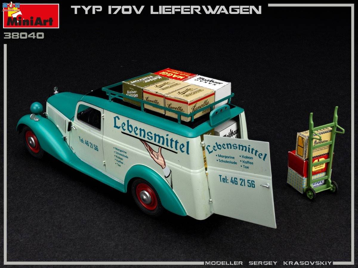 MiniArt �γ� 38040 Typ 170V Lieferwagen �ͻ�С����