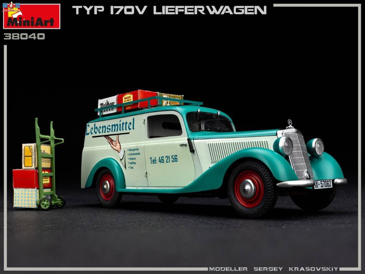 MiniArt �γ� 38040 Typ 170V Lieferwagen �ͻ�С����