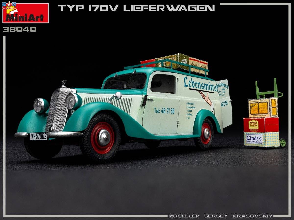 MiniArt �γ� 38040 Typ 170V Lieferwagen �ͻ�С����