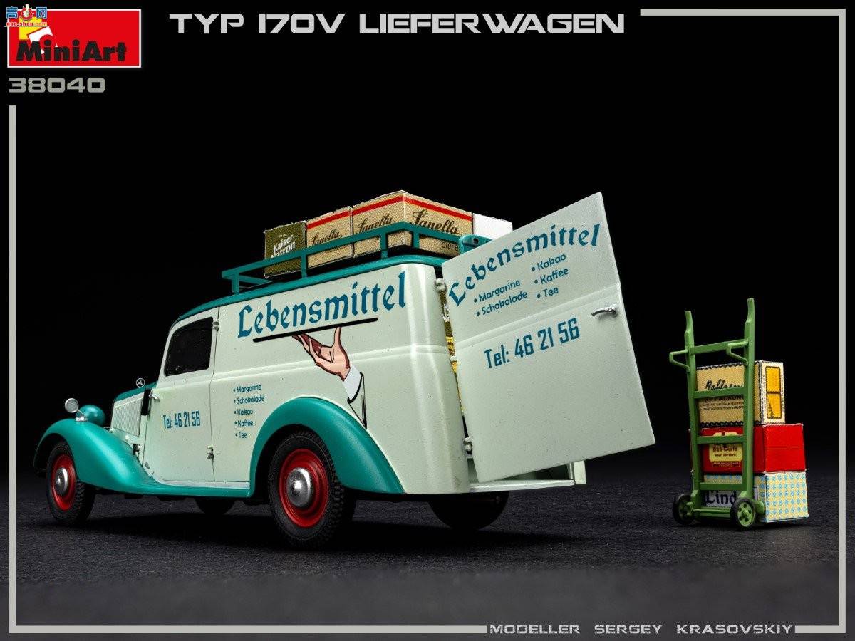 MiniArt �γ� 38040 Typ 170V Lieferwagen �ͻ�С����