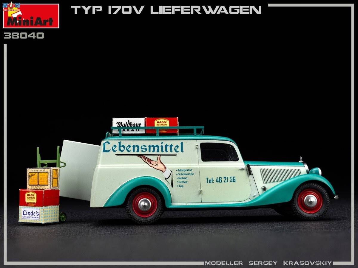 MiniArt �γ� 38040 Typ 170V Lieferwagen �ͻ�С����
