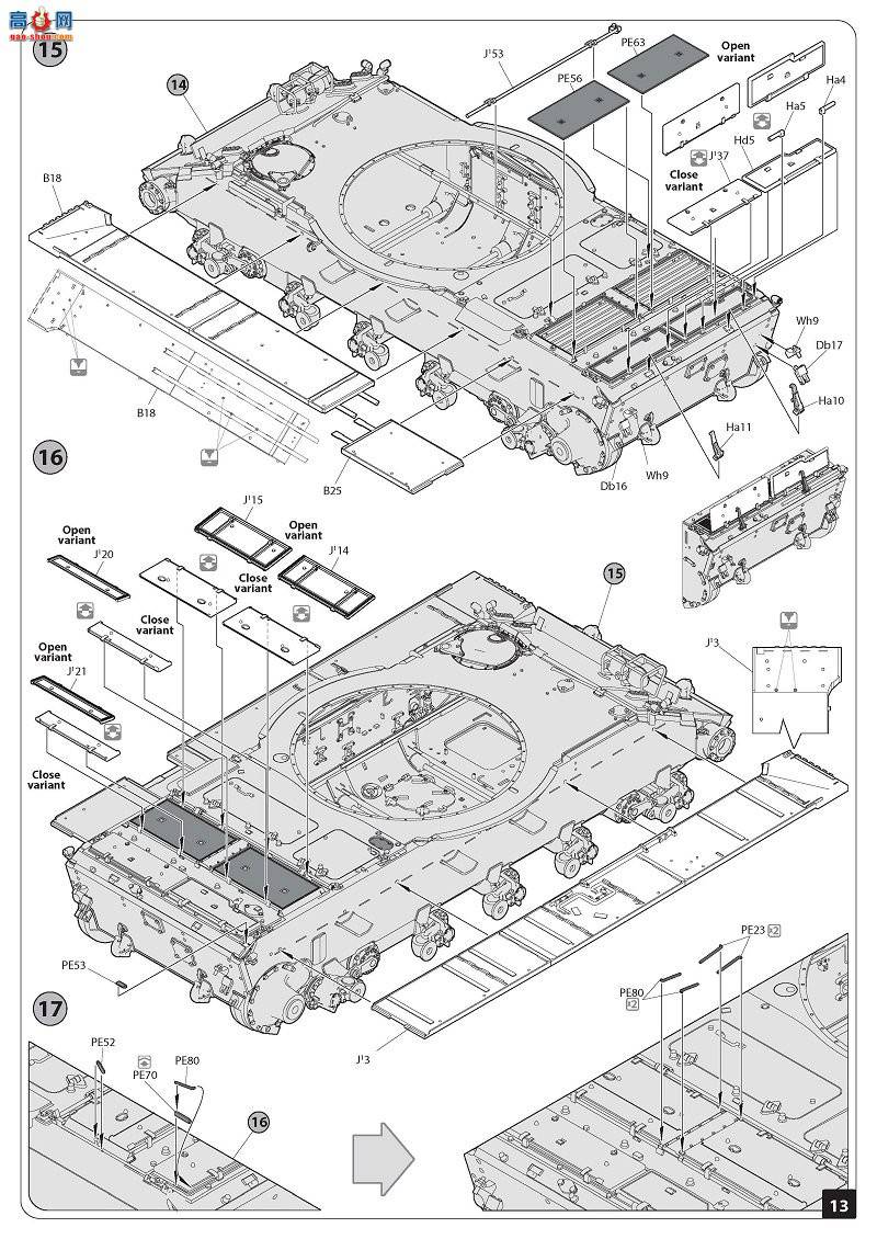 MiniArt ̹ 37068 T-55 Polish Prod.̹