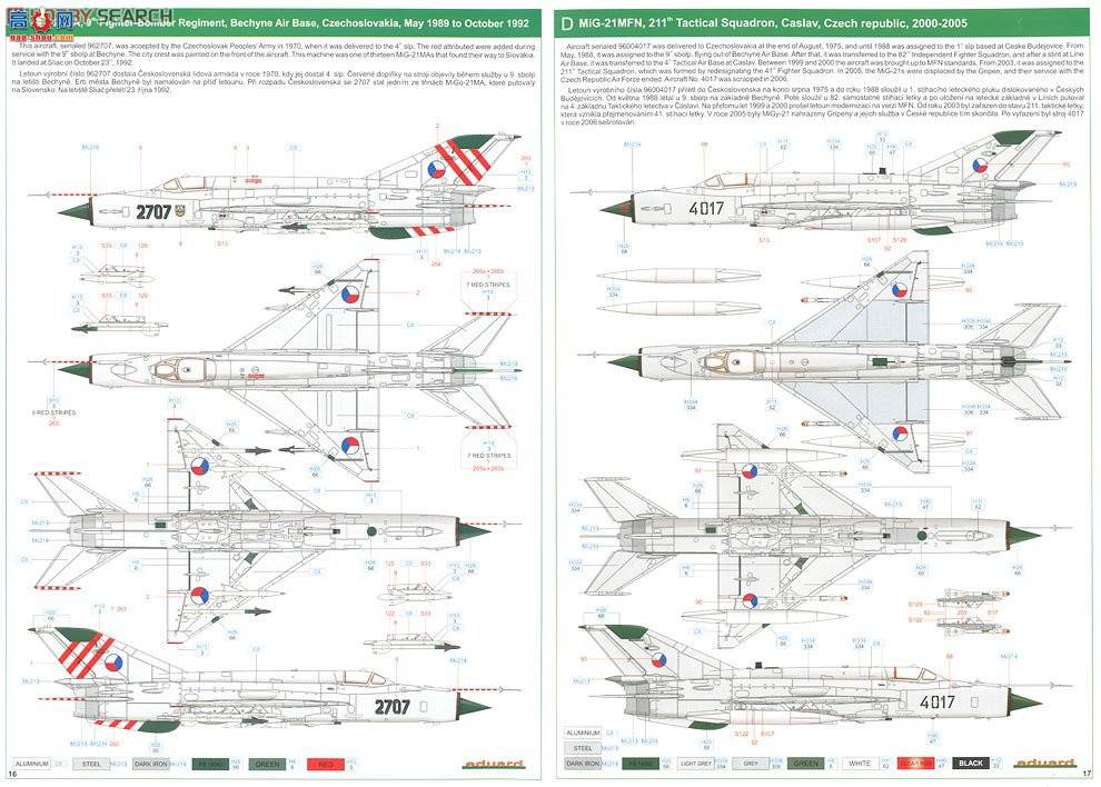 ţħ ս 1158 MiG-21 MF/MFN㴲J(ݿ˹工˿վ)