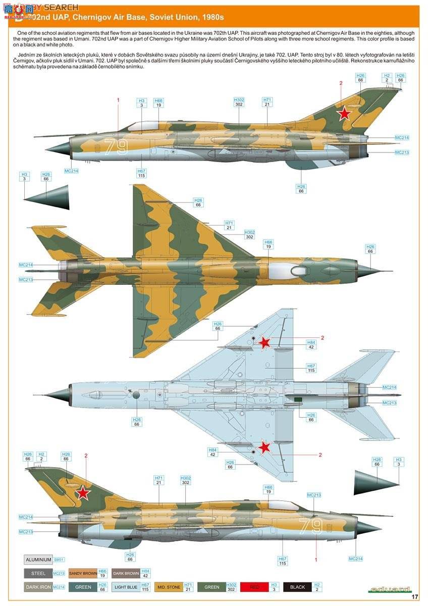 ţħ ս 8236 MiG-21PF Profi Pack