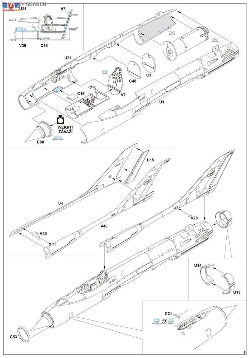 ţħ ս 8236 MiG-21PF Profi Pack