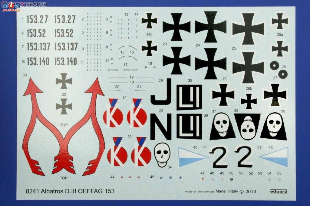 ţħ ս 8241 µɻҵ޹˾ Albatross D.III OEFAG 153-