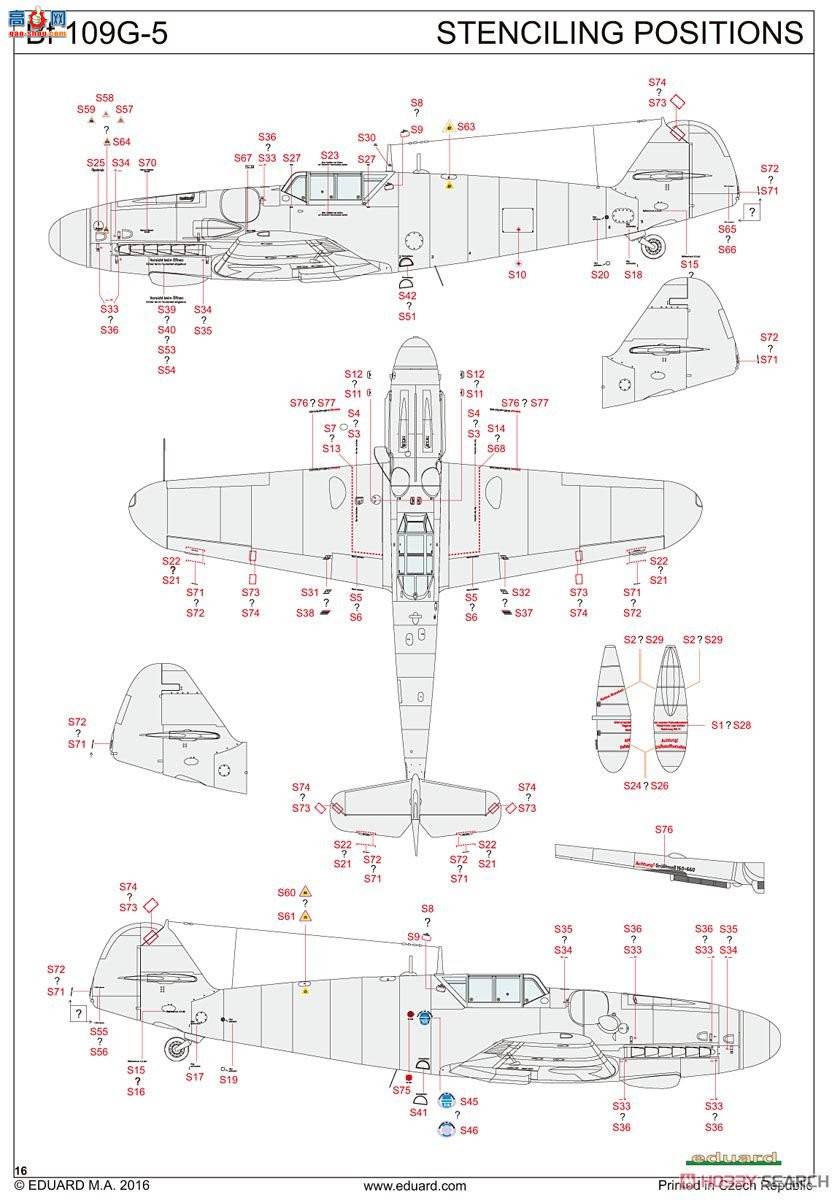 ţħ ս 82112 Bf 109G-5 Profipack