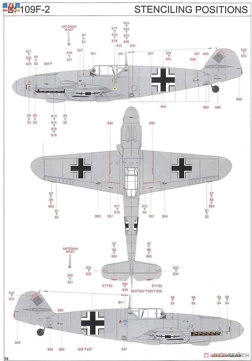 ţħ�� ս���� 82115 Bf 109F-2 Profipack