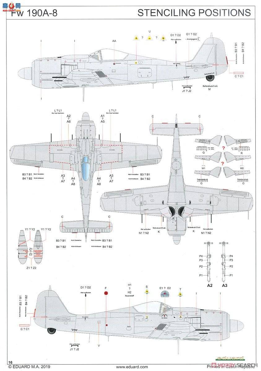 ţħ ս 82147 Fw 190A-8 Profipack