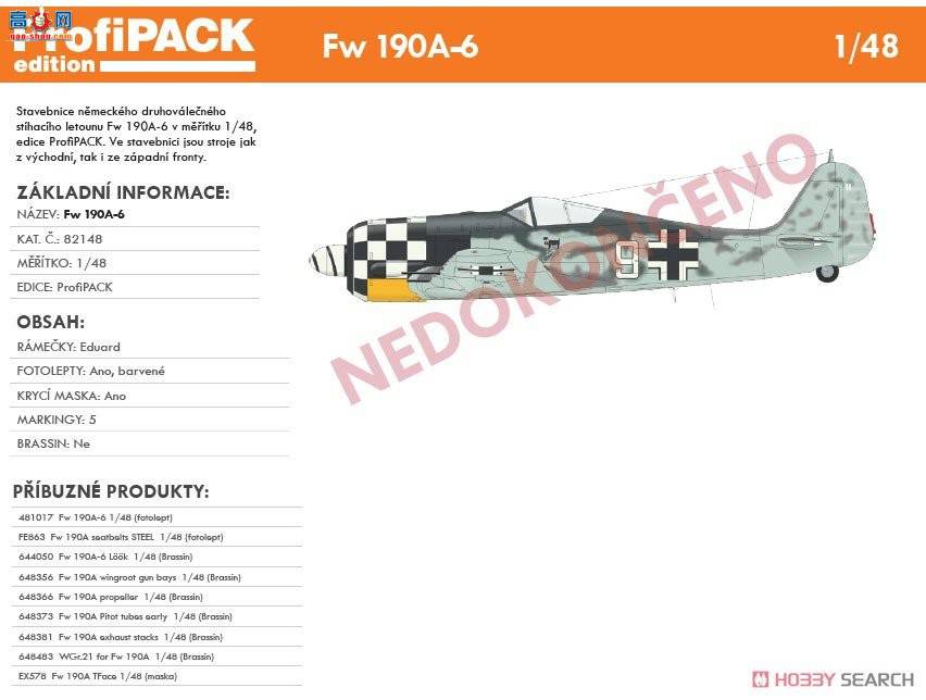 ţħ ս 82148 Fw 190A-6 Profipack