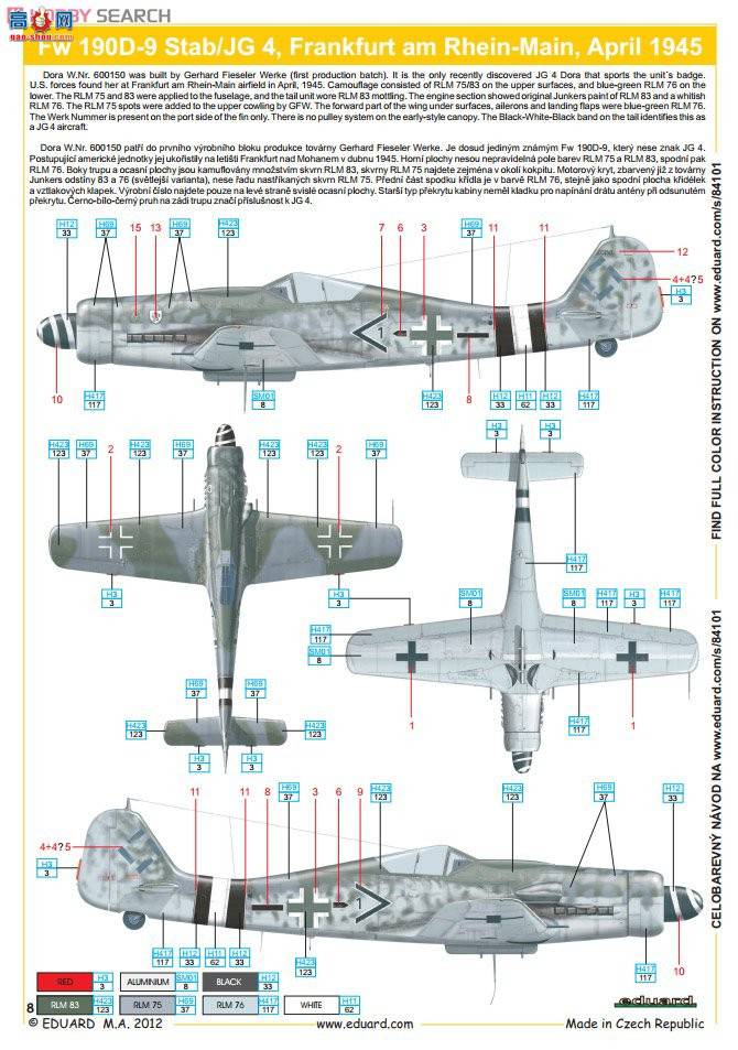 ţħ�� ս���� 84101 Fw 190D-9