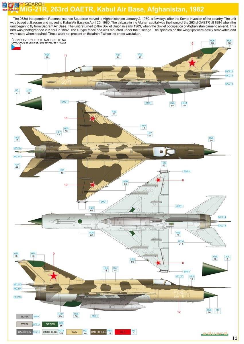 ţħ ս 84123 MiG-21R