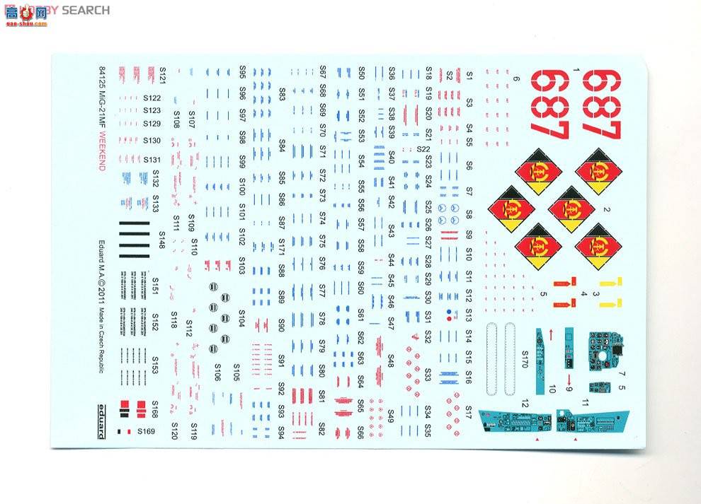 ţħ�� ս���� 84125 MiG-21MF