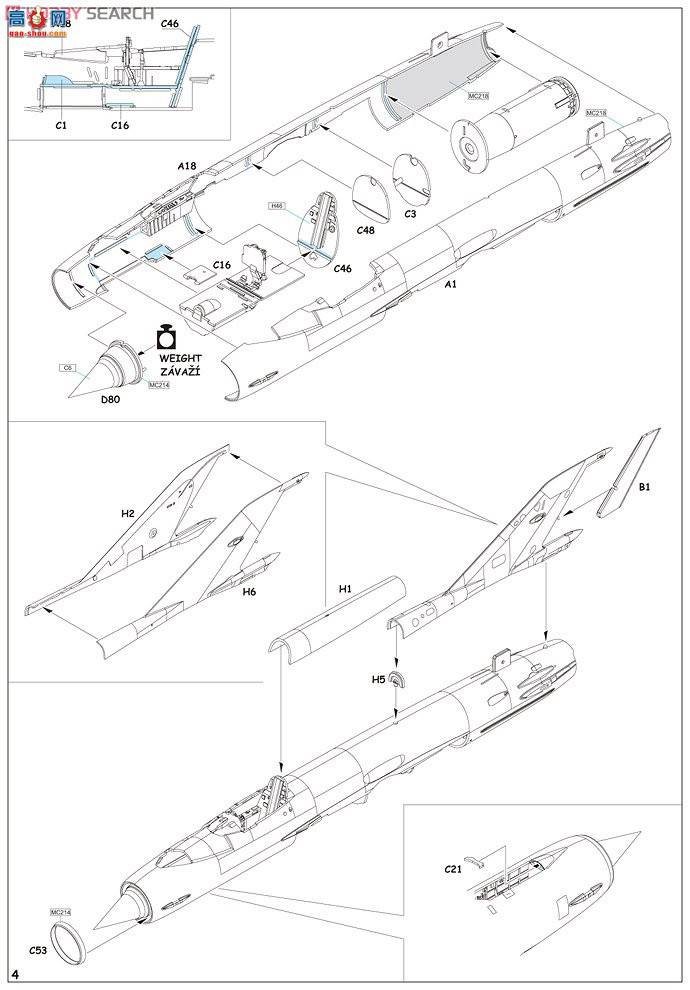 ţħ�� ս���� 84125 MiG-21MF