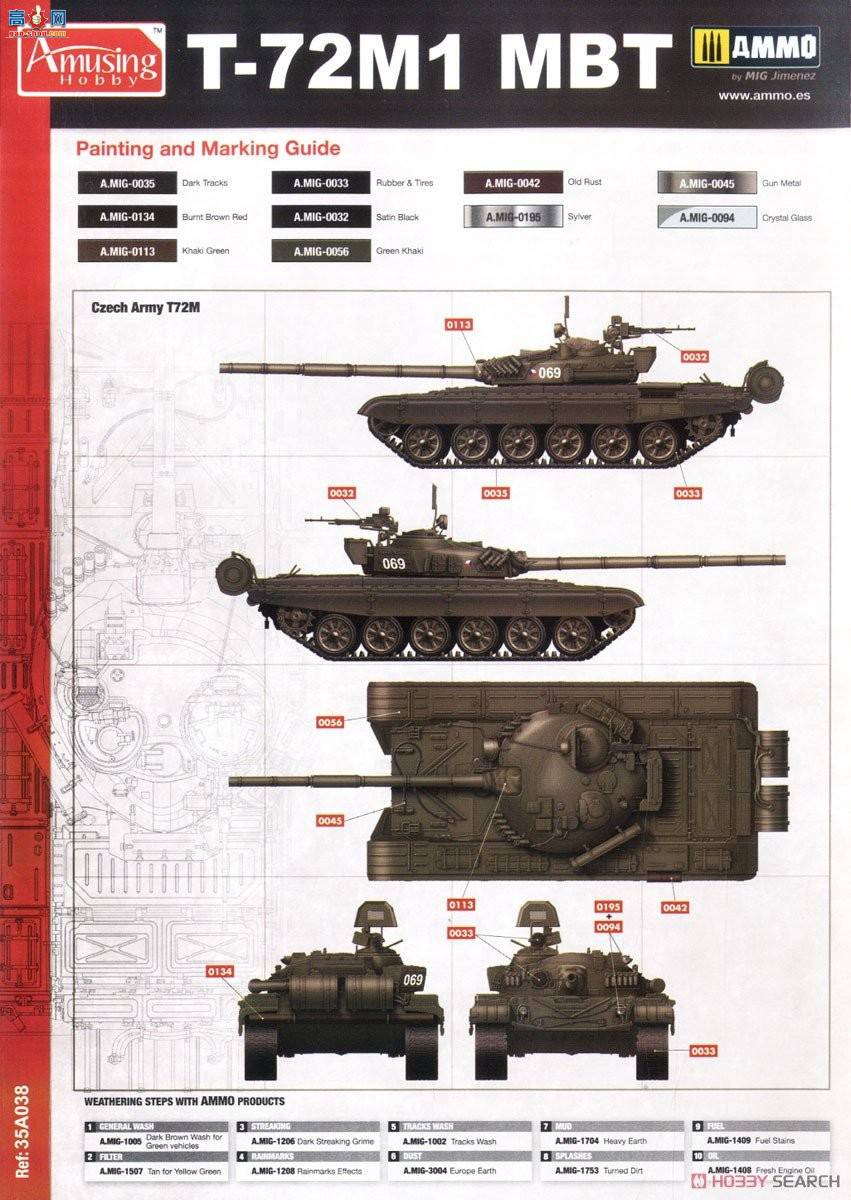 Amusing ̹�� 35A038 T-72M1
