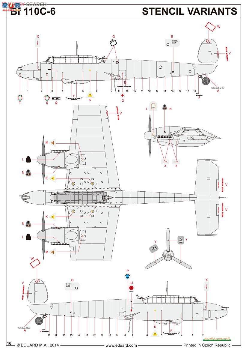 ţħ ը 2115 Bf 110C-6 ()