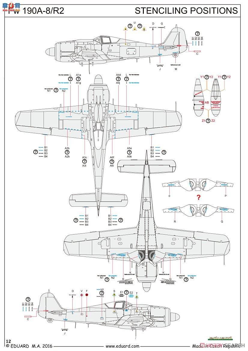 ţħ�� ս���� 7430 Fw 190A-8/R2 ��ĩ��