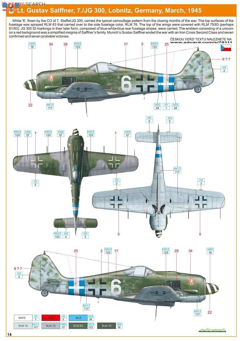 ţħ ս 70111 Fw 190A-8 Profipack