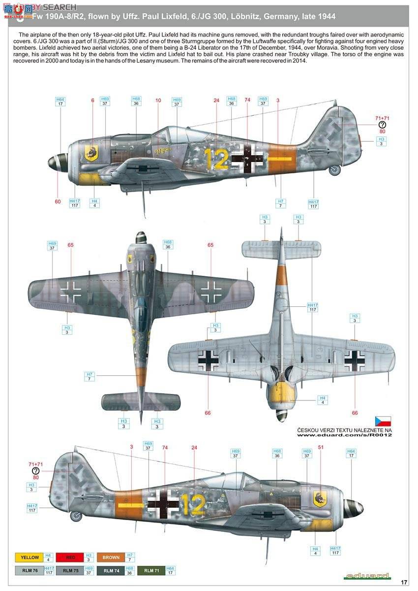 ţħ ս R0012 Fw190A-8 ʼҼ