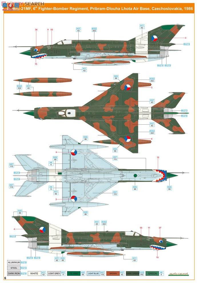 ţħ ս 4425 Mig MiG-21 MF 㴲J