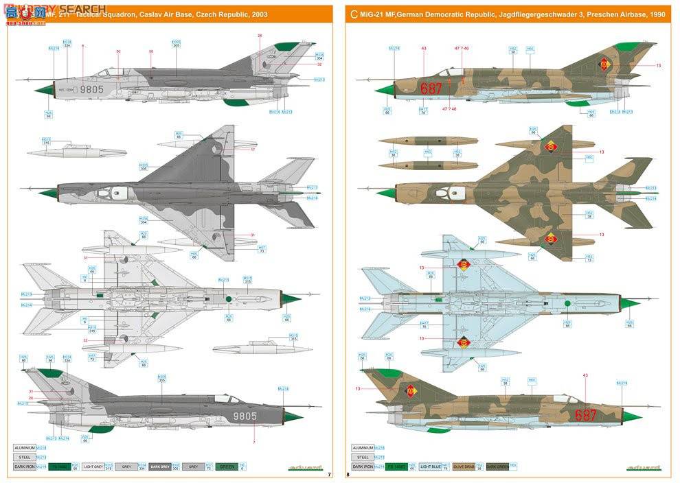 ţħ ս 4425 Mig MiG-21 MF 㴲J