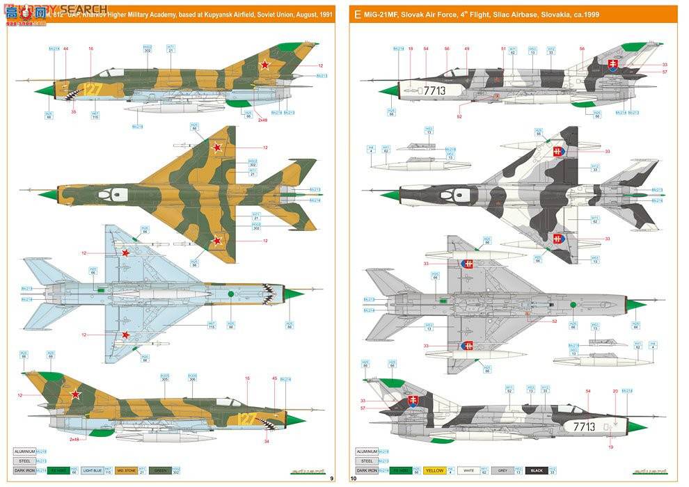 ţħ ս 4425 Mig MiG-21 MF 㴲J