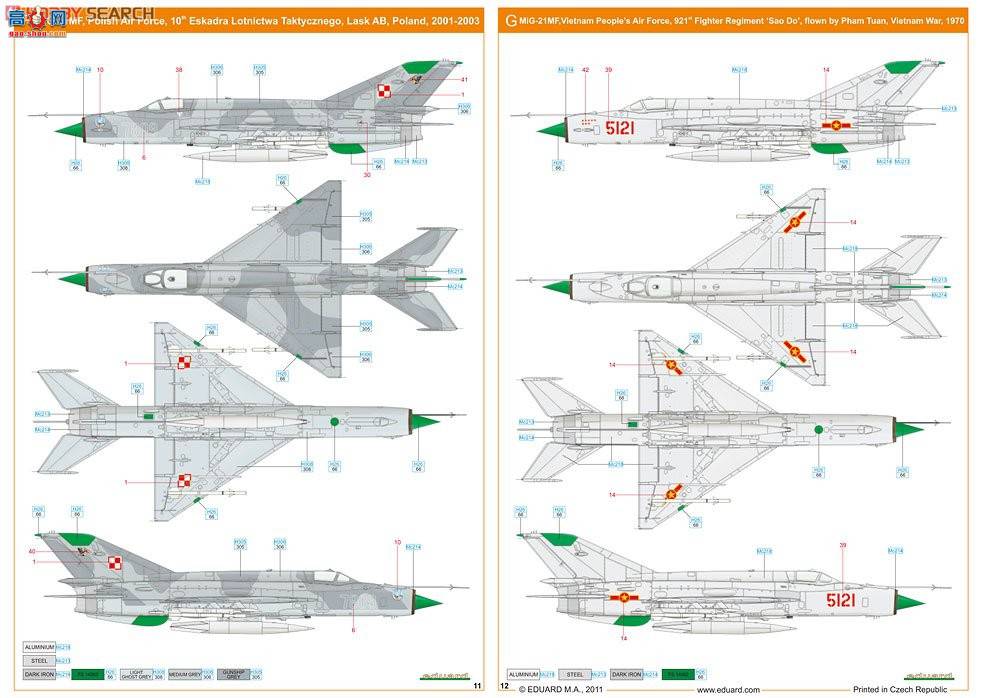 ţħ ս 4425 Mig MiG-21 MF 㴲J