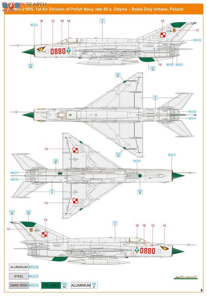 ţħ ս 4427 Mig MiG-21bis  L