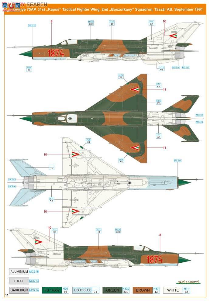 ţħ ս 4427 Mig MiG-21bis  L