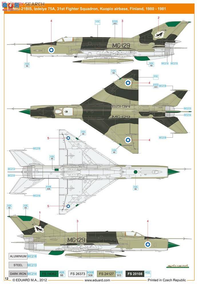 ţħ ս 4427 Mig MiG-21bis  L