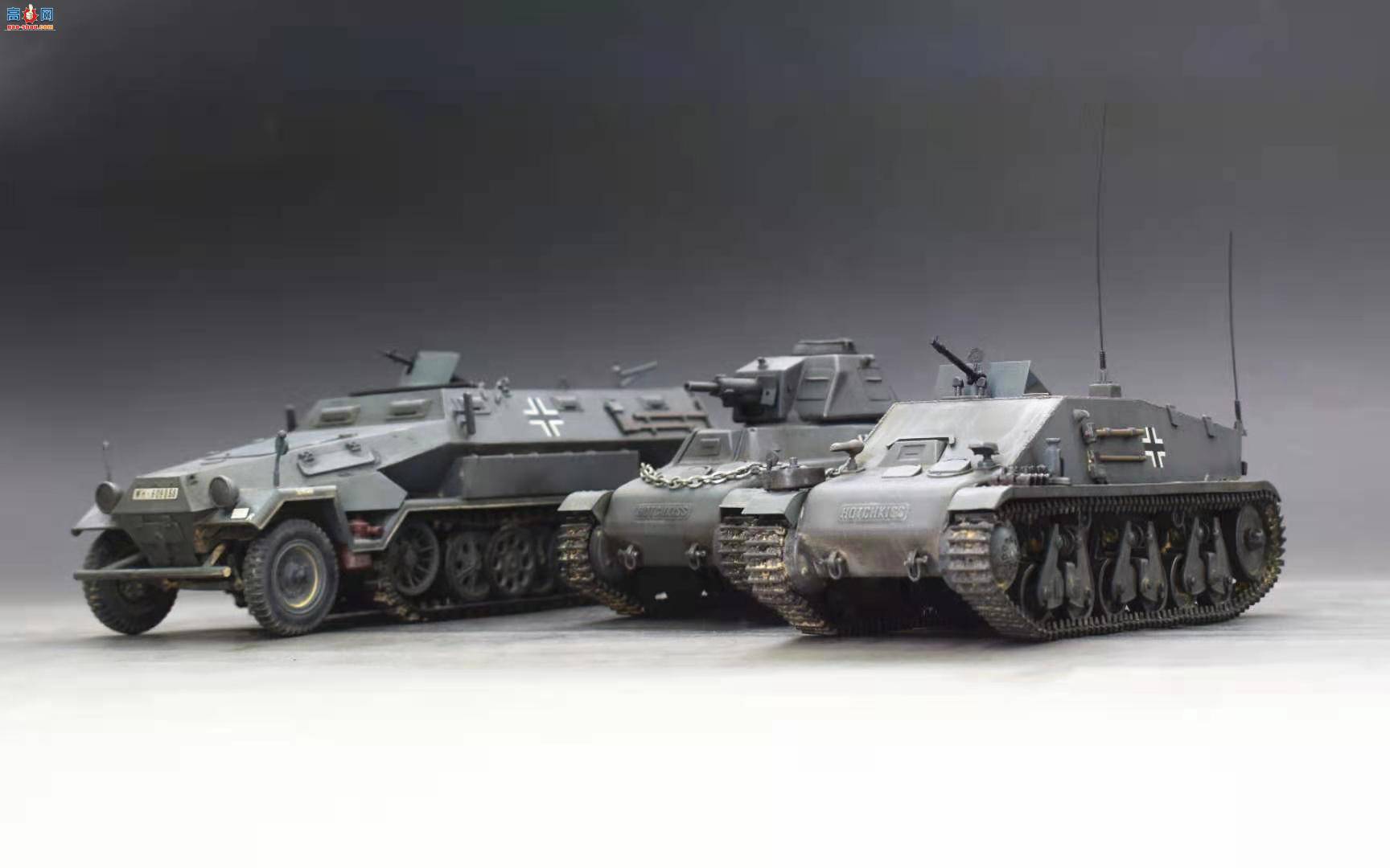 ������˹��̹&amp;H38�ڱ��۲⳵&amp;Sd.Kfz.251���Ĵ�