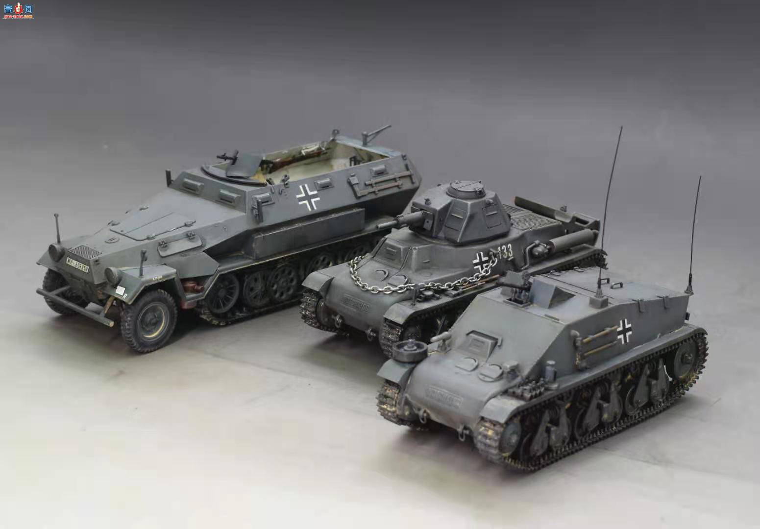 ������˹��̹&amp;H38�ڱ��۲⳵&amp;Sd.Kfz.251���Ĵ�